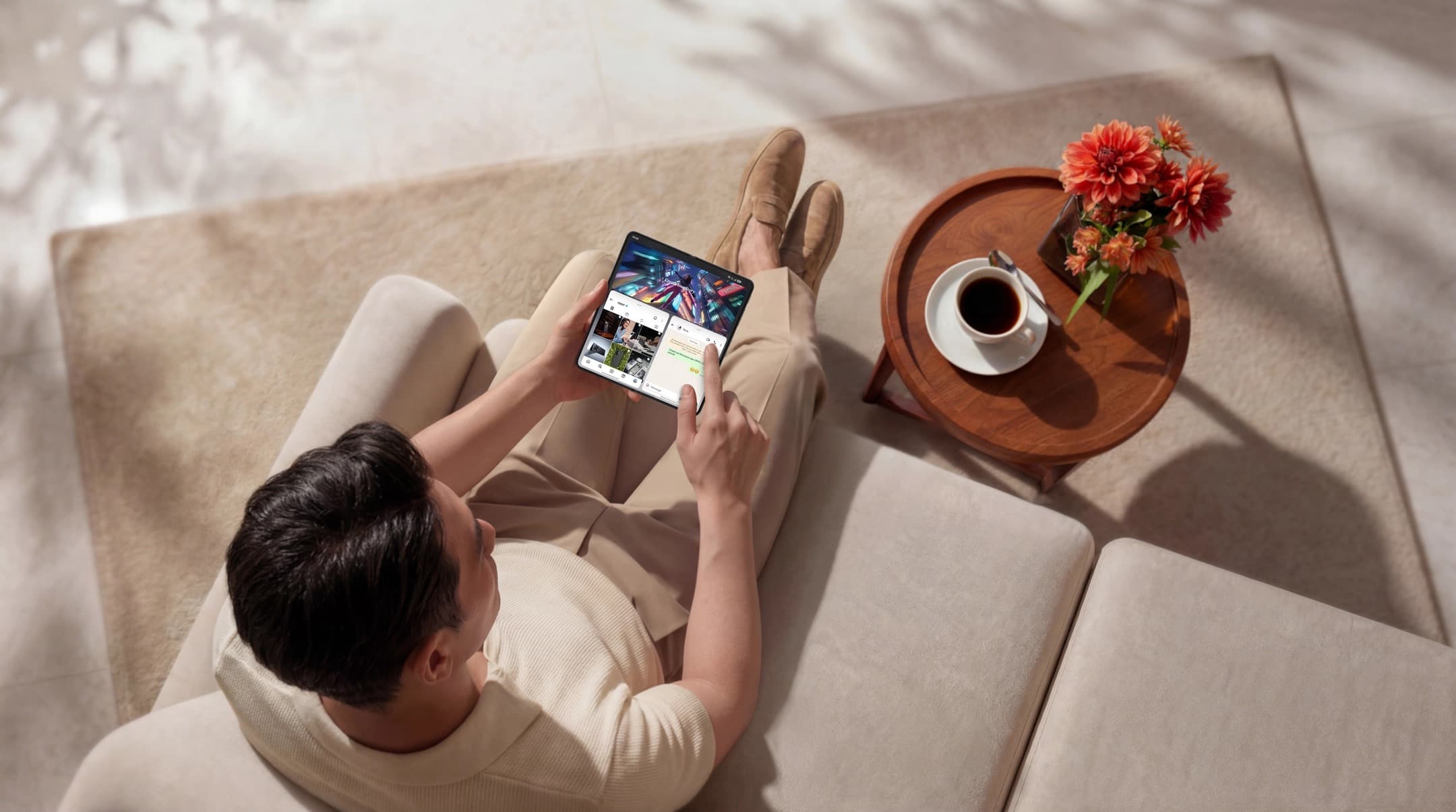 Software: ColorOS 16 built for the big screen