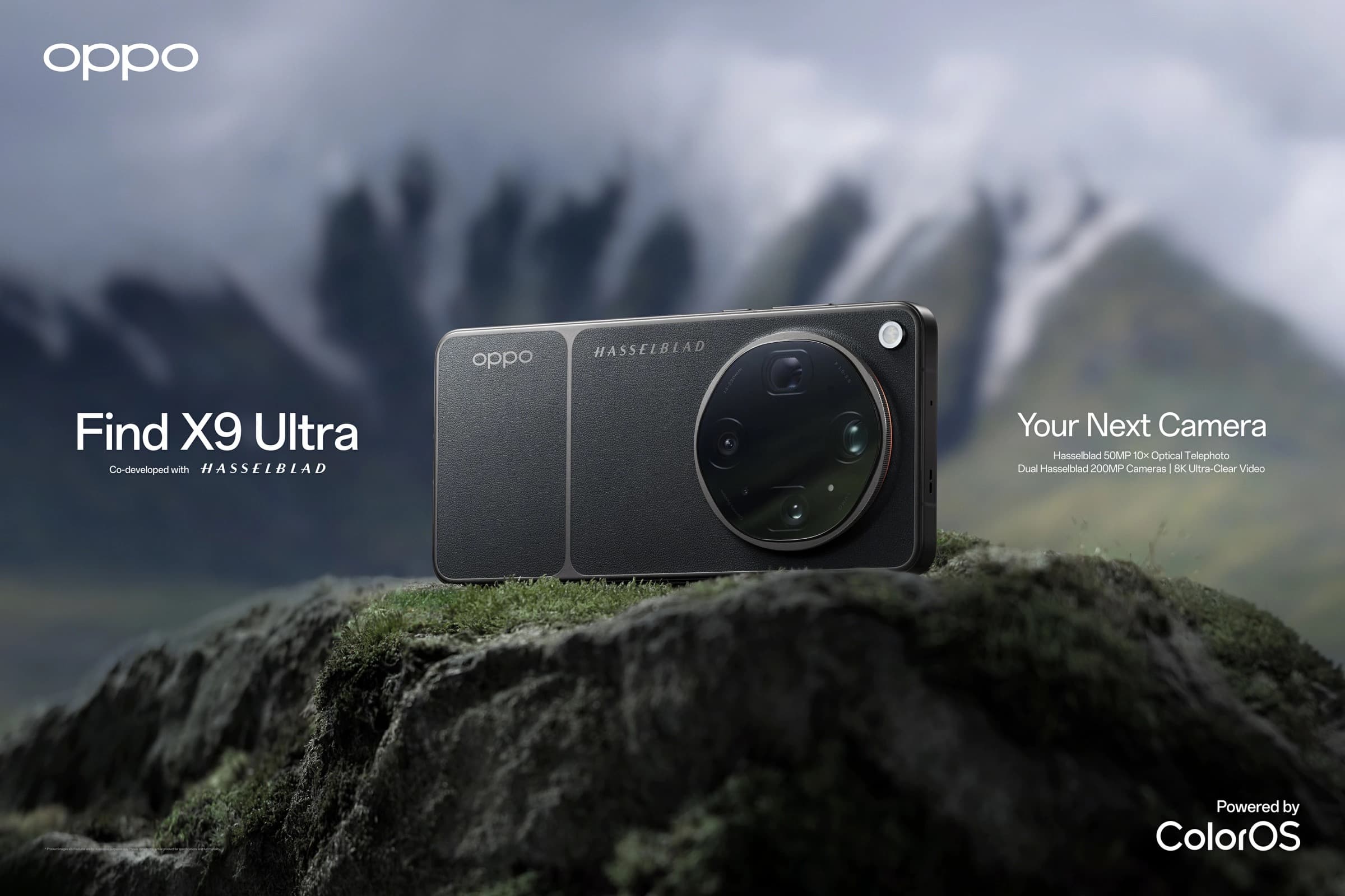 OPPO Find X9 Ultra goes global: the world's first 10× optical telephoto on a phone
