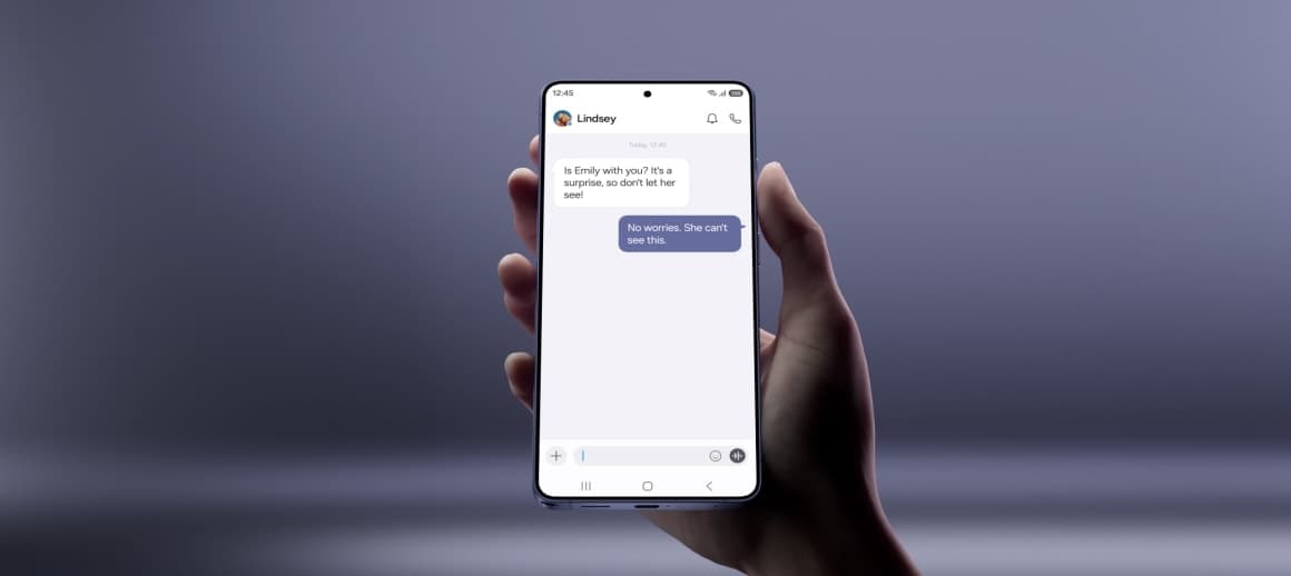 Privacy Display del Galaxy S26 Ultra: el contenido de la pantalla queda oculto desde ángulos laterales