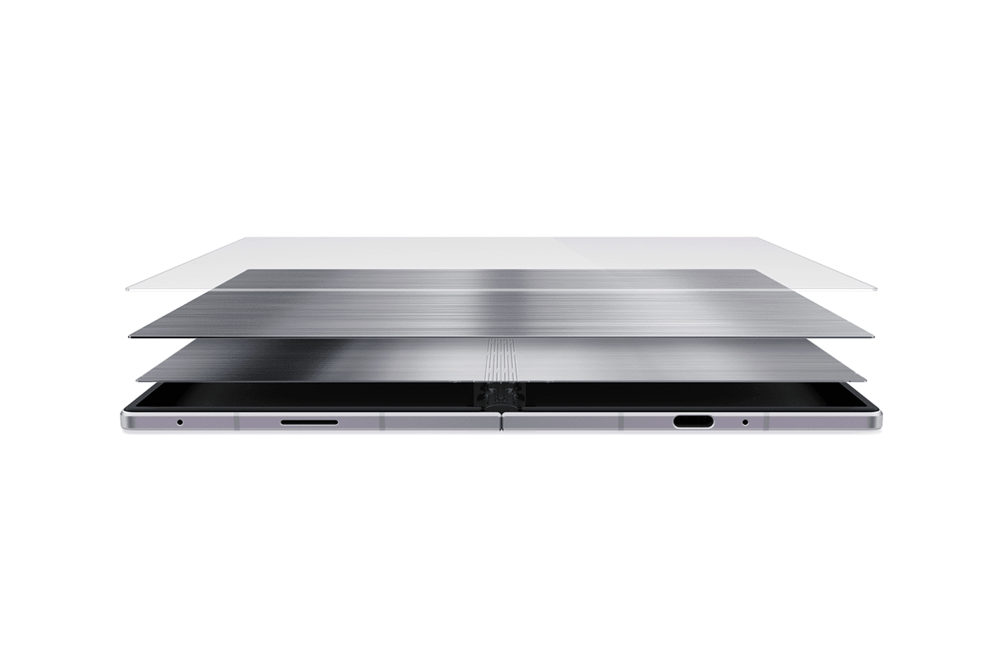 Official Flex Titanium card showing the titanium film and plate layers under the display